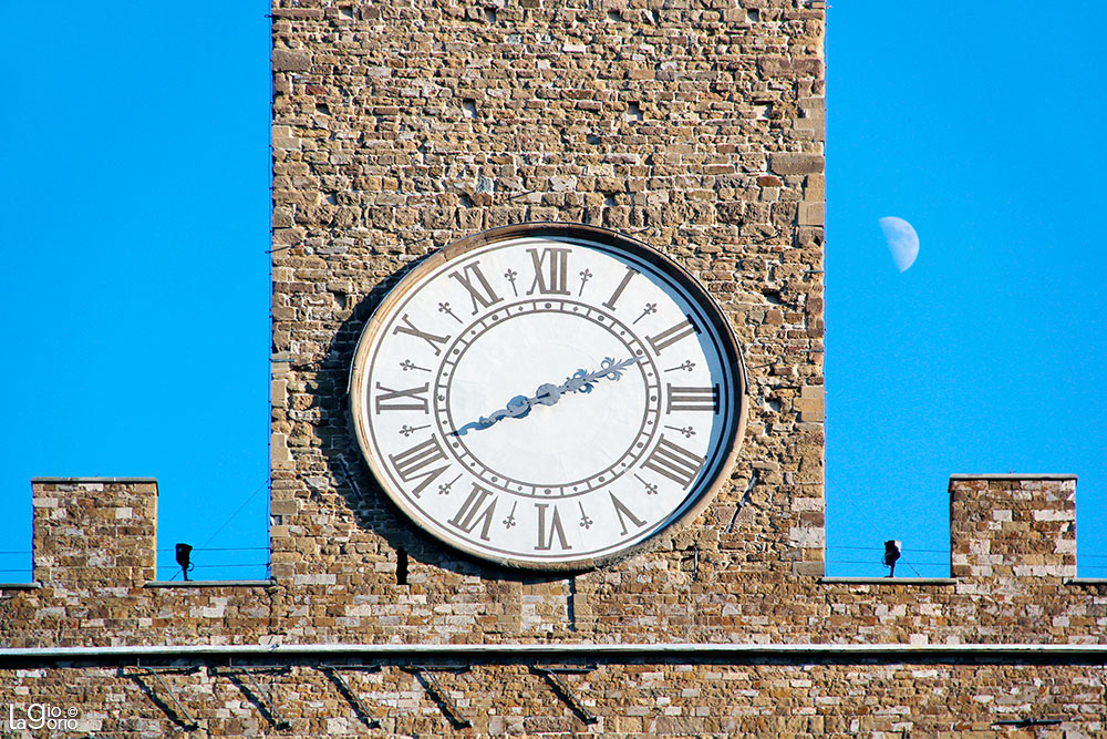 Orologio della torre di Arnolfo · Palazzo Vecchio · Firenze