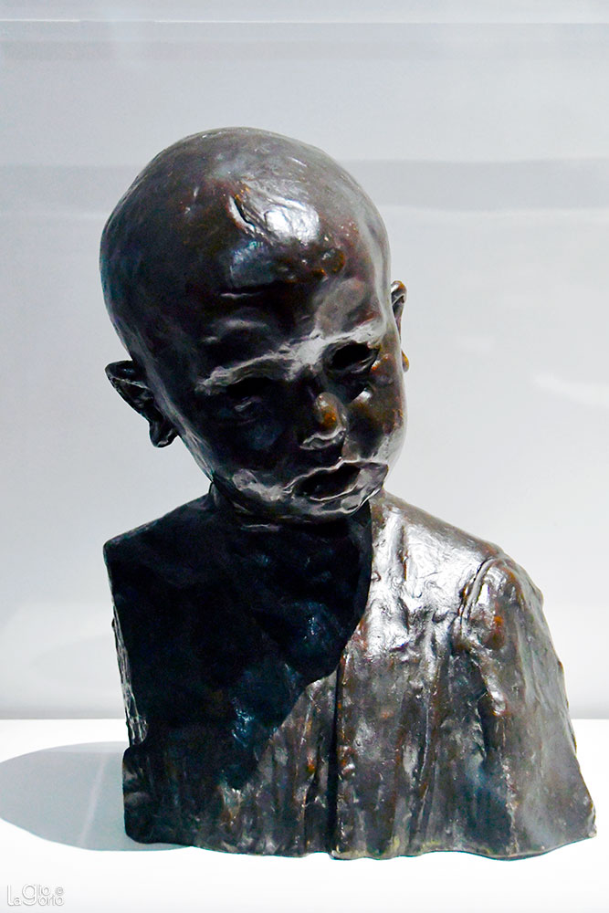 Testa d'adolescente · Bronzo patinato (1906 1907)