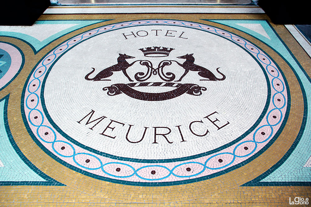 Mosaico dell'Hotel Meurice · Rue de Rivoli · Paris