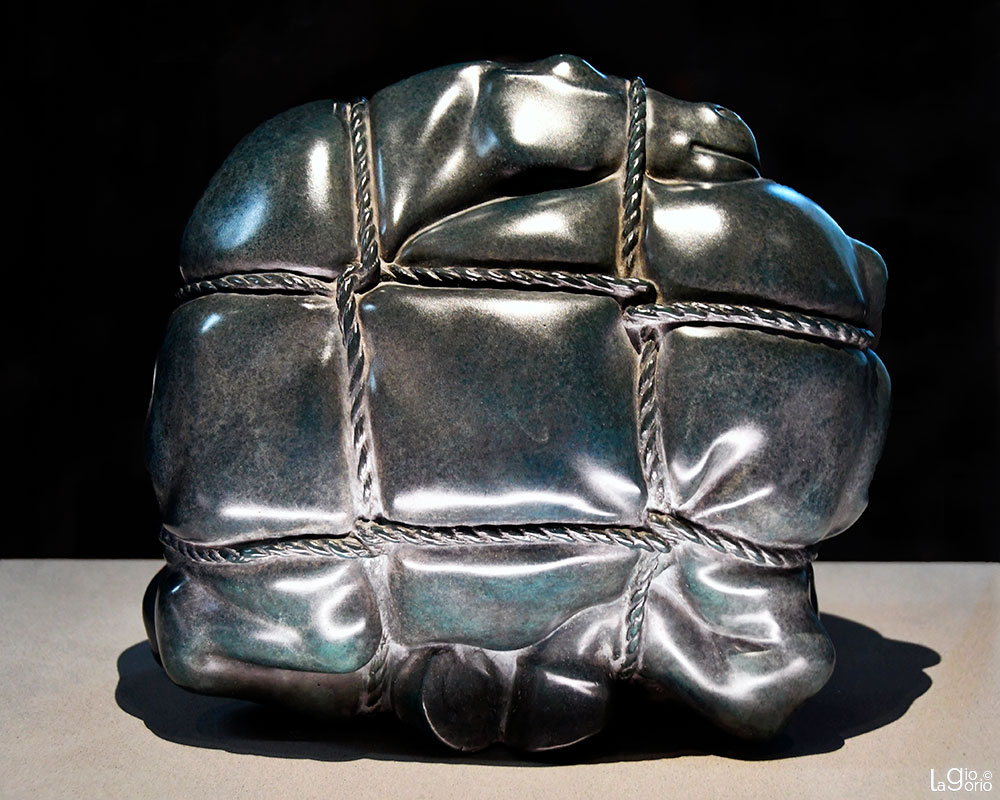 Cavallo imballato · Bronzo · Guo Chengdond (2009)