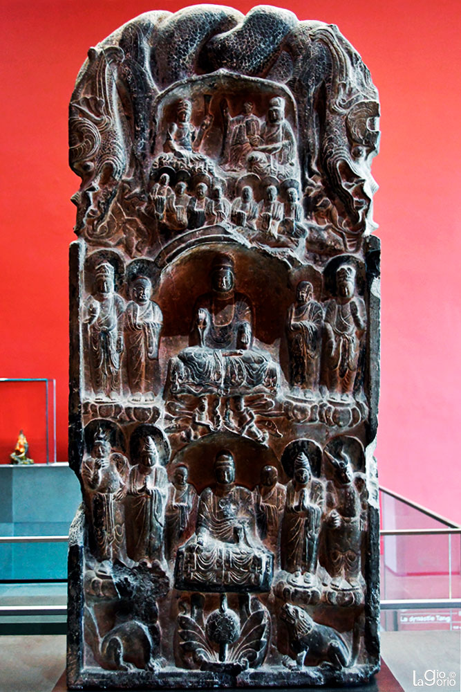Stele Buddhista · Pietra (550 577)