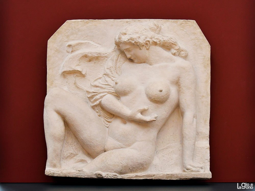 Baigneuse · Aristide Maillol · Bassorilievo in gesso (1902)