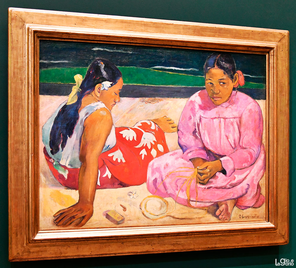 Femmes de Tahiti · Paul Gauguin · Olio su tela (1891)