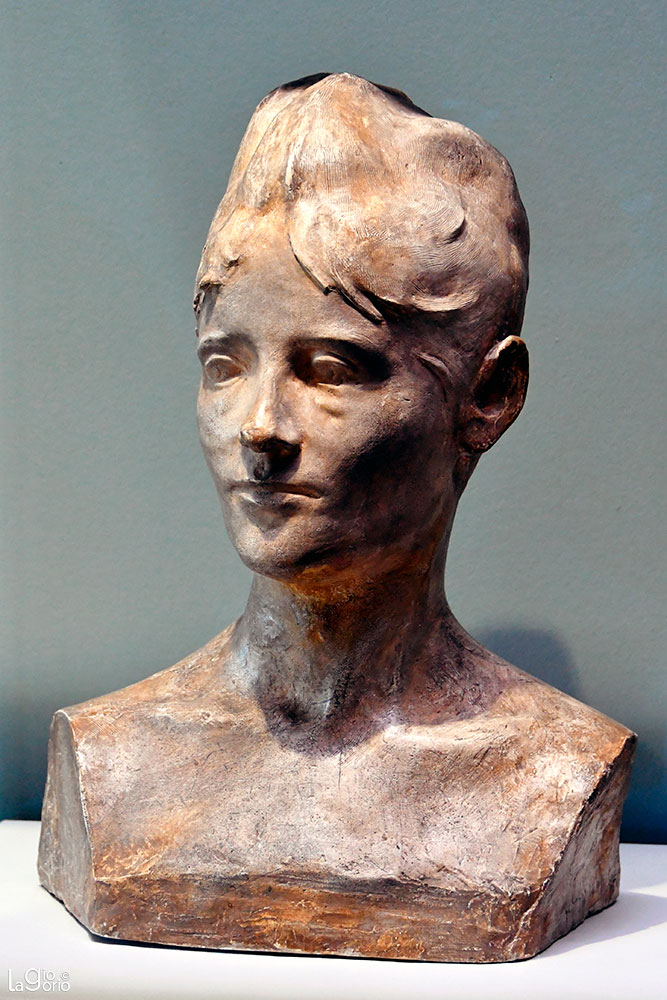 Madame Schuffenecker · Paul Gauguin · Busto in gesso (1877)
