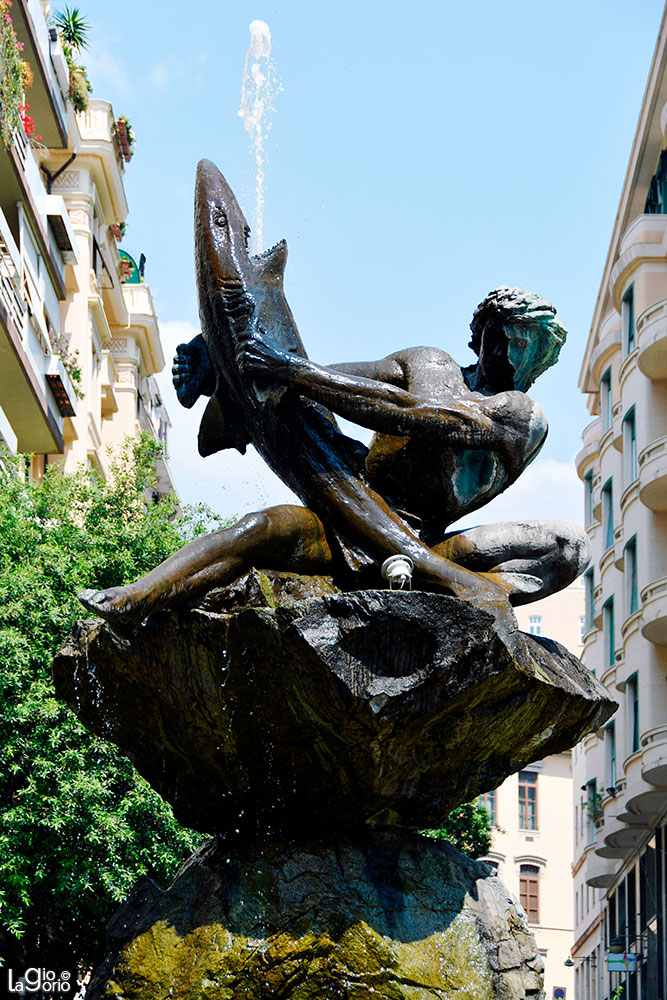 Fontana del Pesce · Renata Cuneo (1965) · Savona