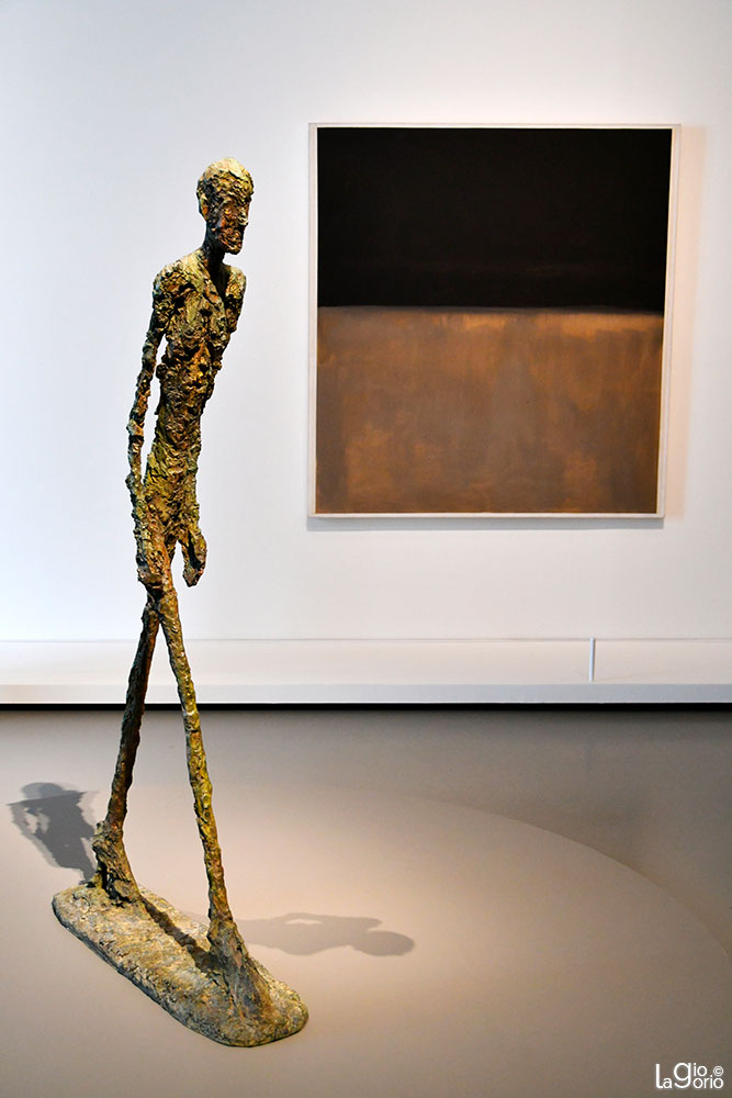 Walking Man II · Alberto  Giacometti · 1960 · Fondation Louis Vuitton · Paris